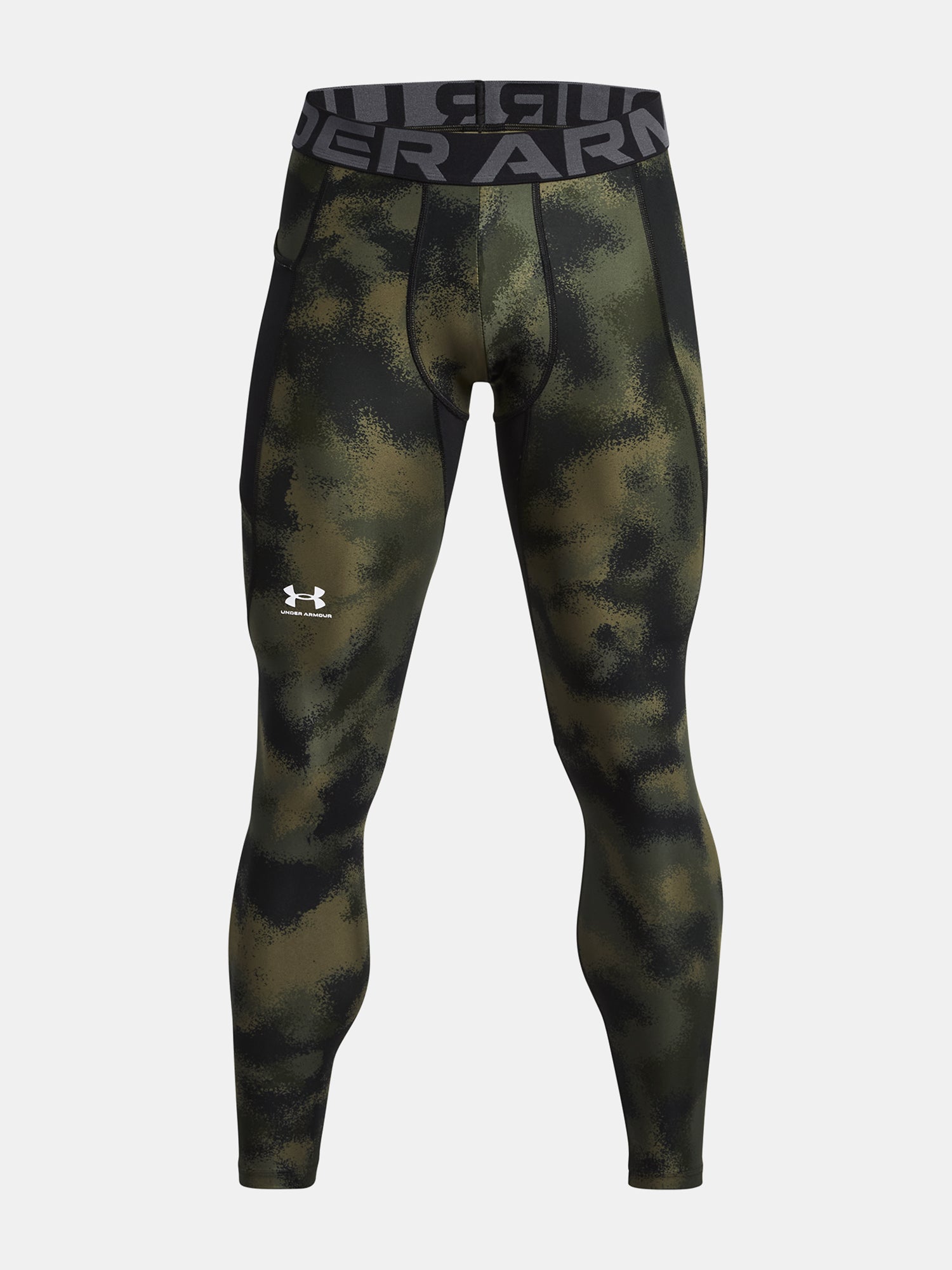Under Armour Férfi UA HG Armour Printed Lgs Leggings zöld
