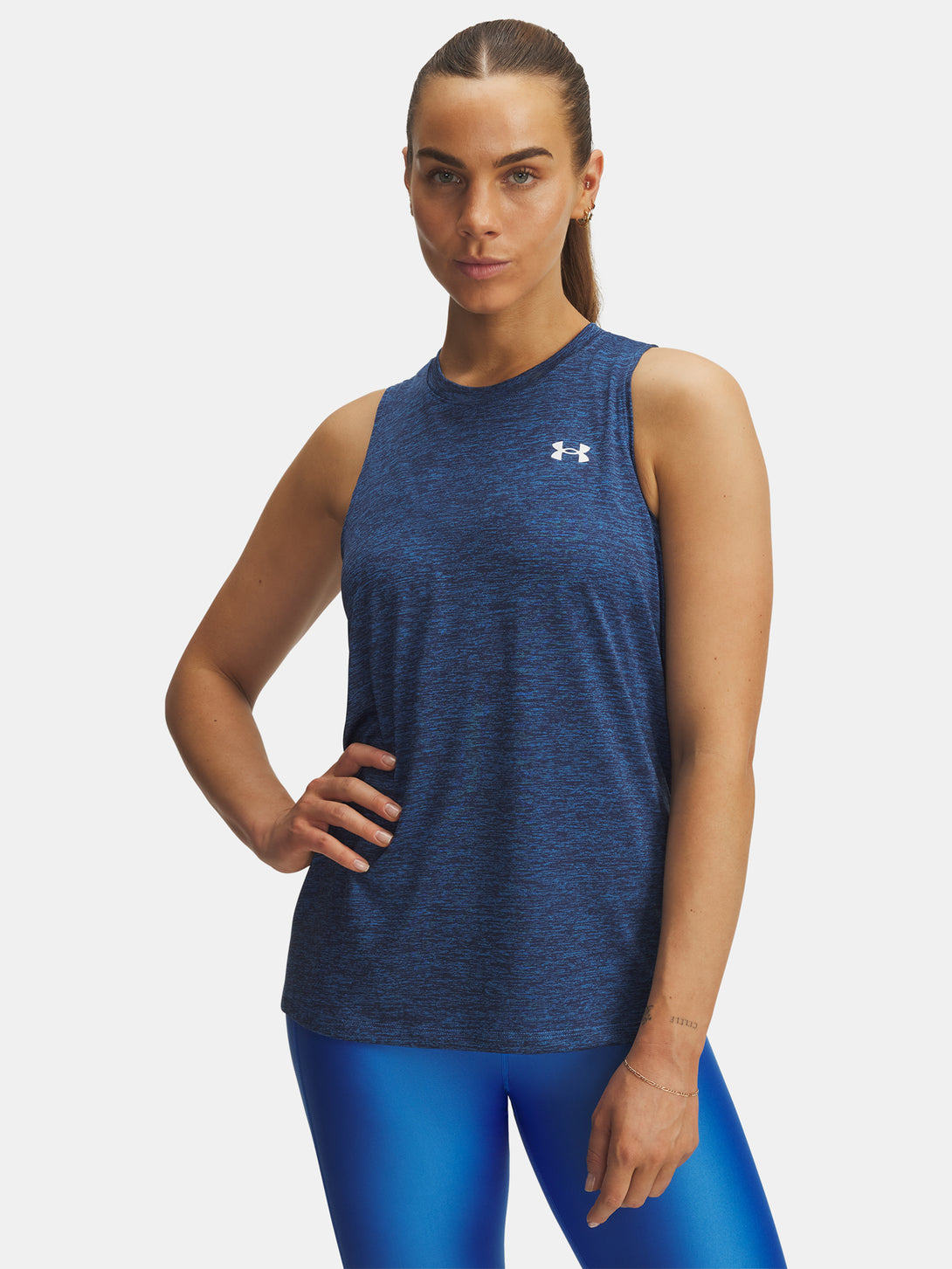 Under Armour Nõi trikó Tech Tank Twist-BLU Atléta