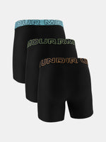 Férfi boxer Under Armour Ua Performance Tech - Solid 6in - 3pk