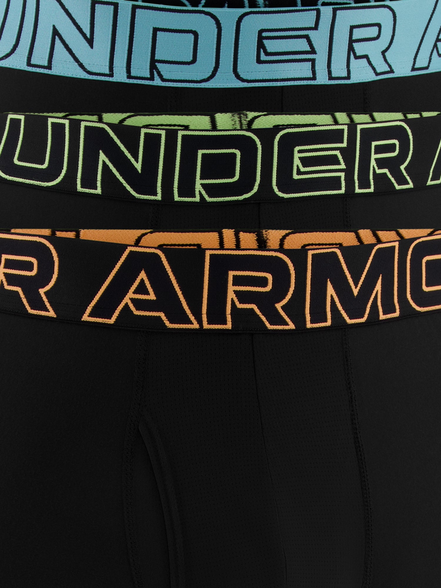 Férfi boxer Under Armour Ua Performance Tech - Solid 6in - 3pk