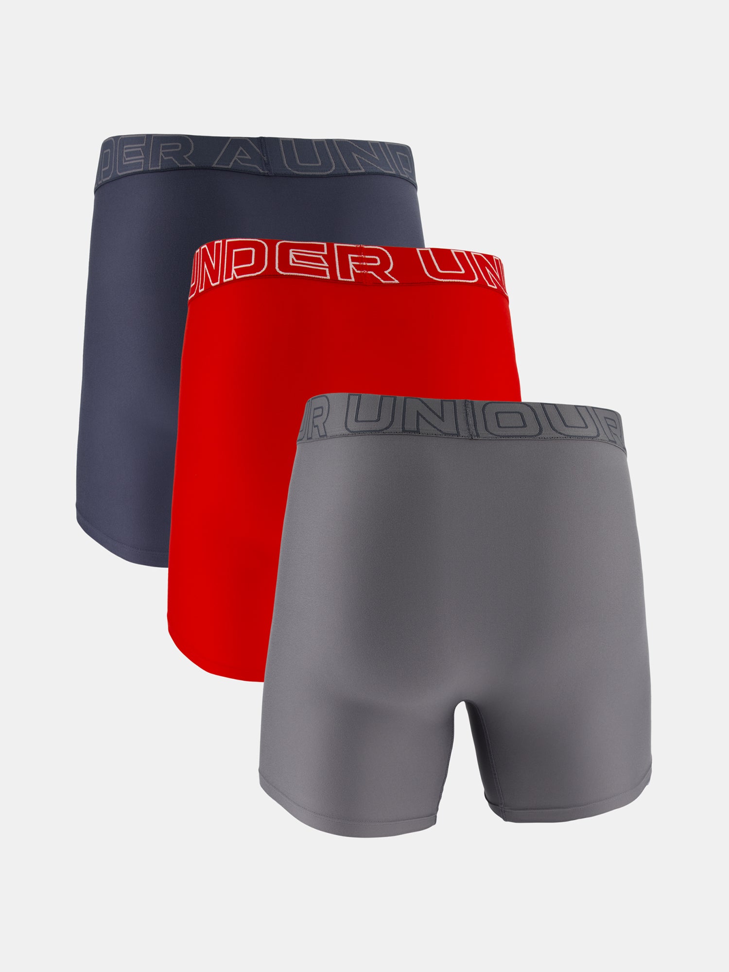Férfi boxer Under Armour Ua Performance Tech - Solid 6in - 3pk