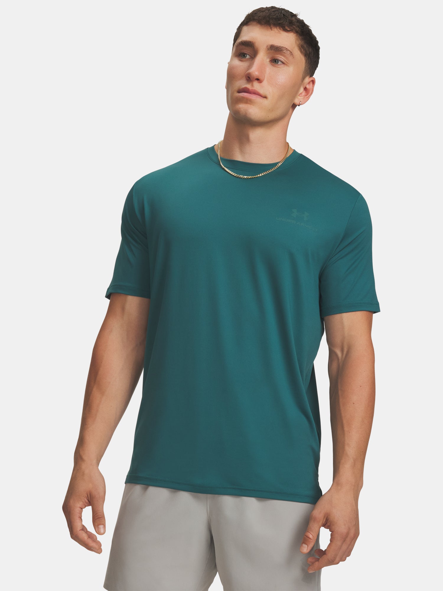 Férfi póló Under Armour Vanish Energy SS-GRN