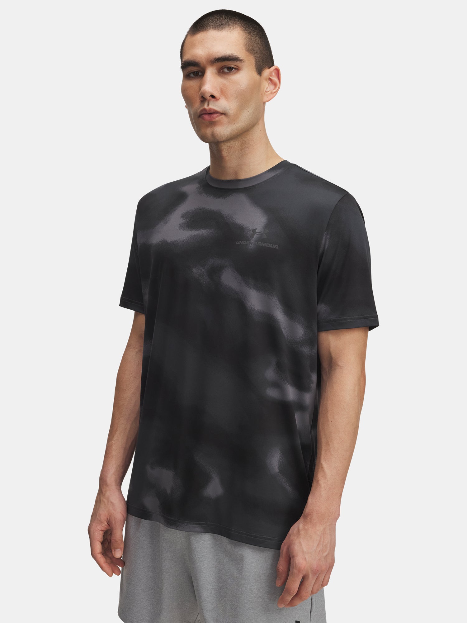 Under Armour Férfi póló Vanish Energy Printed SS-BLK Póló