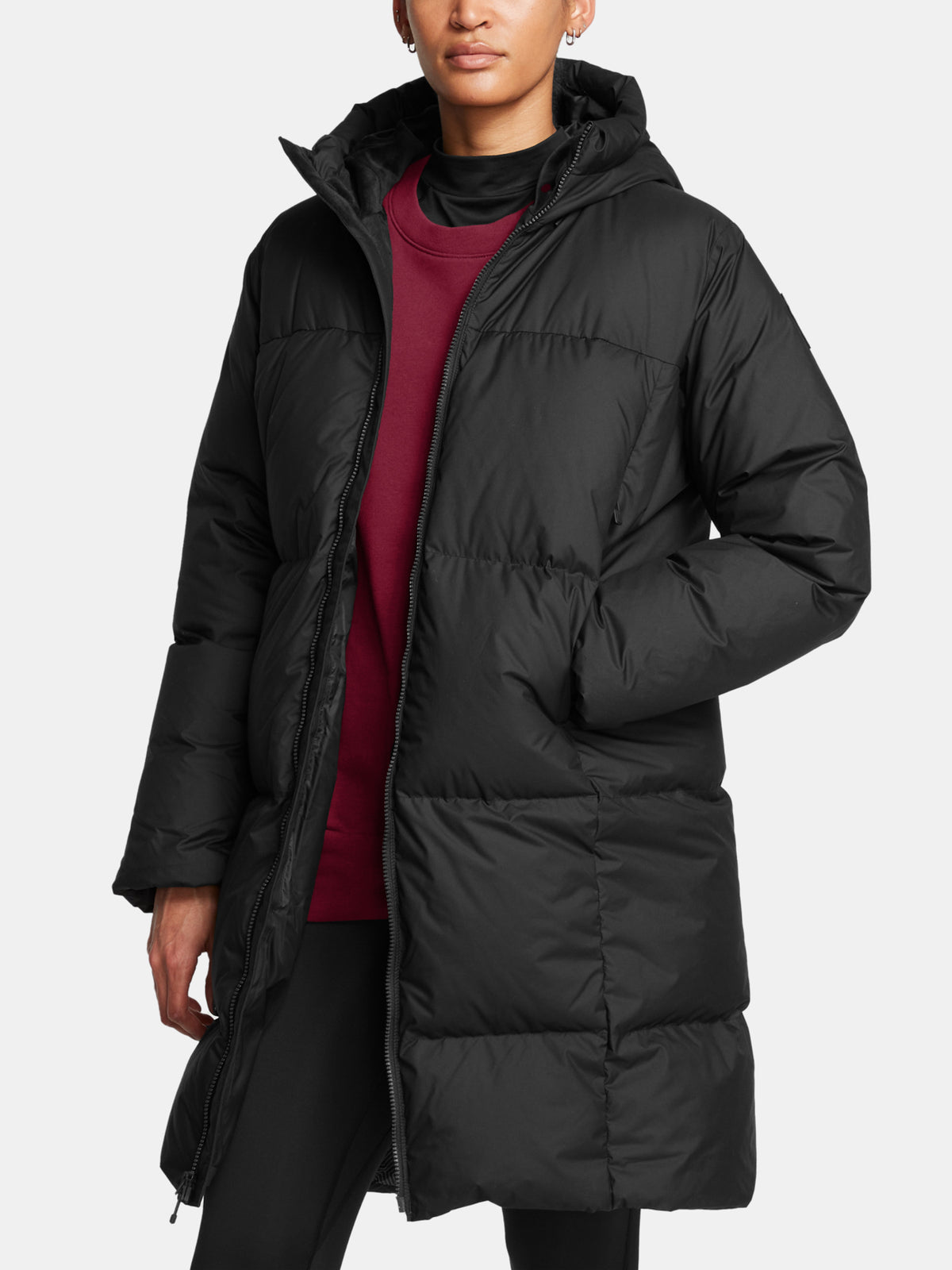 Under Armour Nõi LIMITLESS DOWN PUFFER PARKA-BLK kabát Kabát
