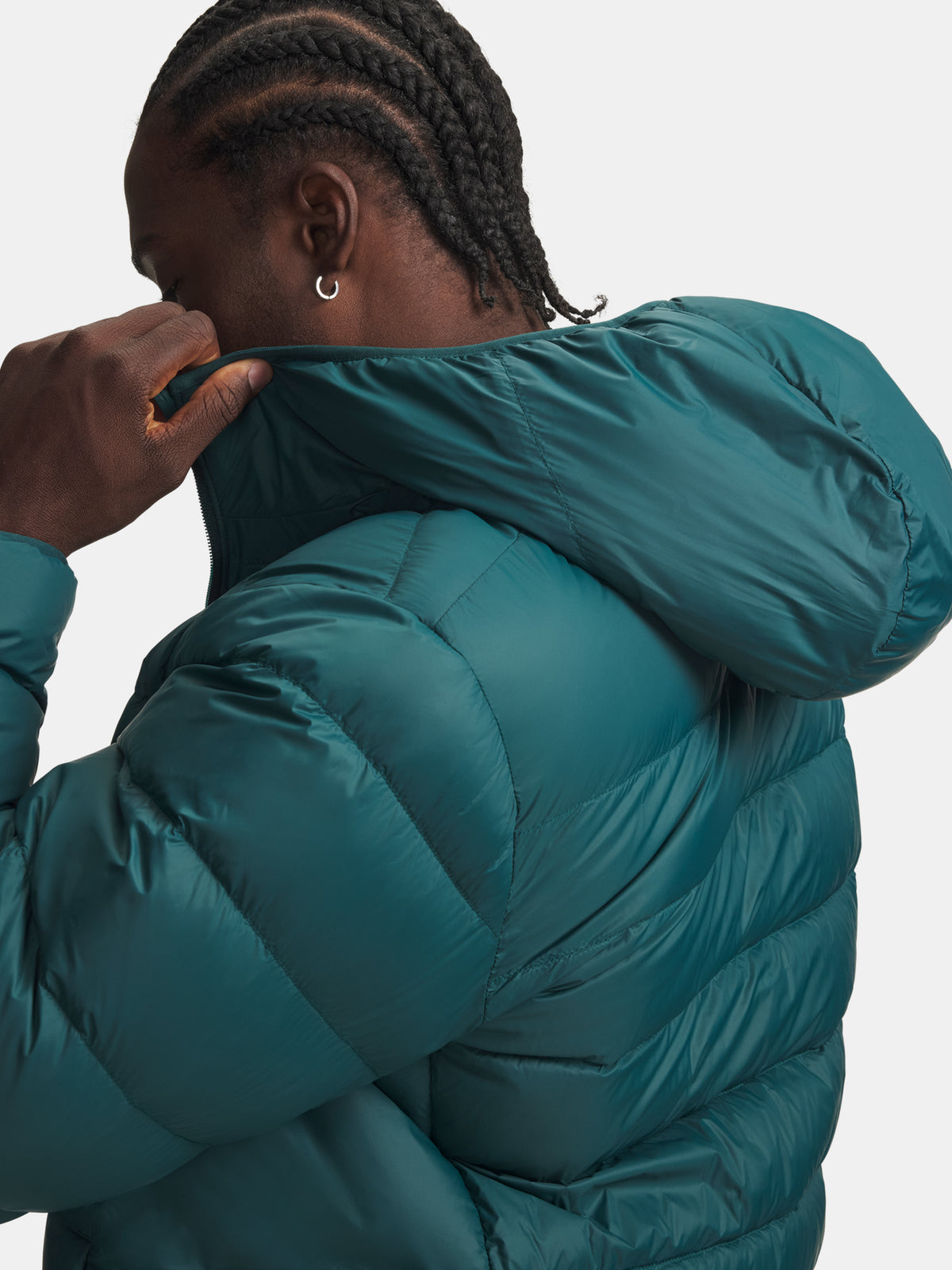 Férfi kabát Under Armour LEGEND DOWN HOODED JACKET