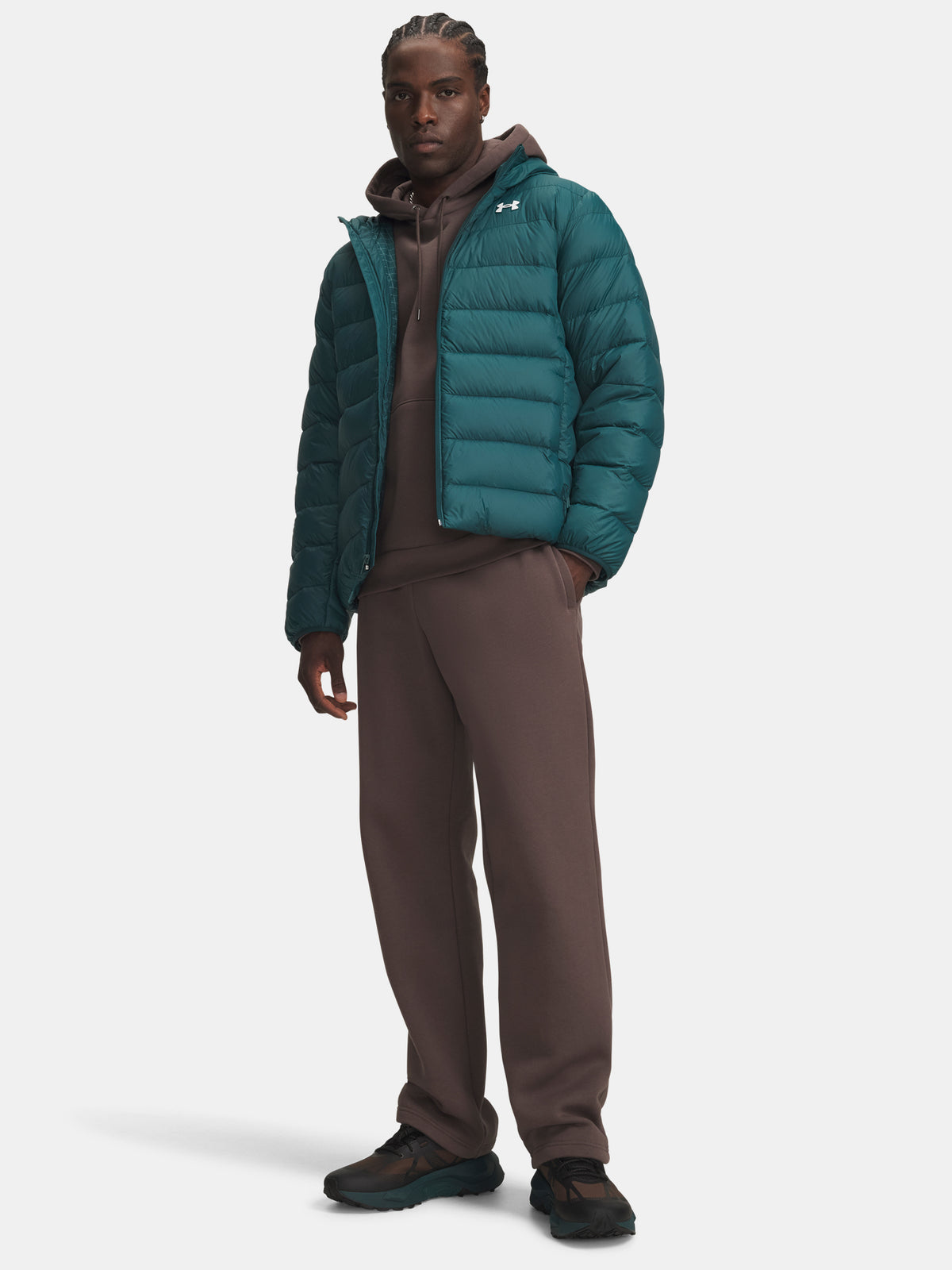 Férfi kabát Under Armour LEGEND DOWN HOODED JACKET