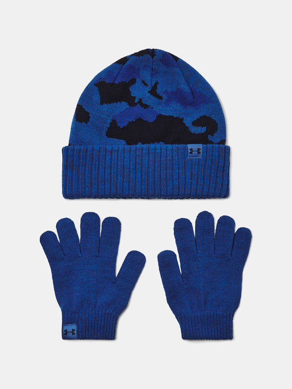 Under Armour Fiú sapka B Beanie/Glove Combo-BLU Egyéb
