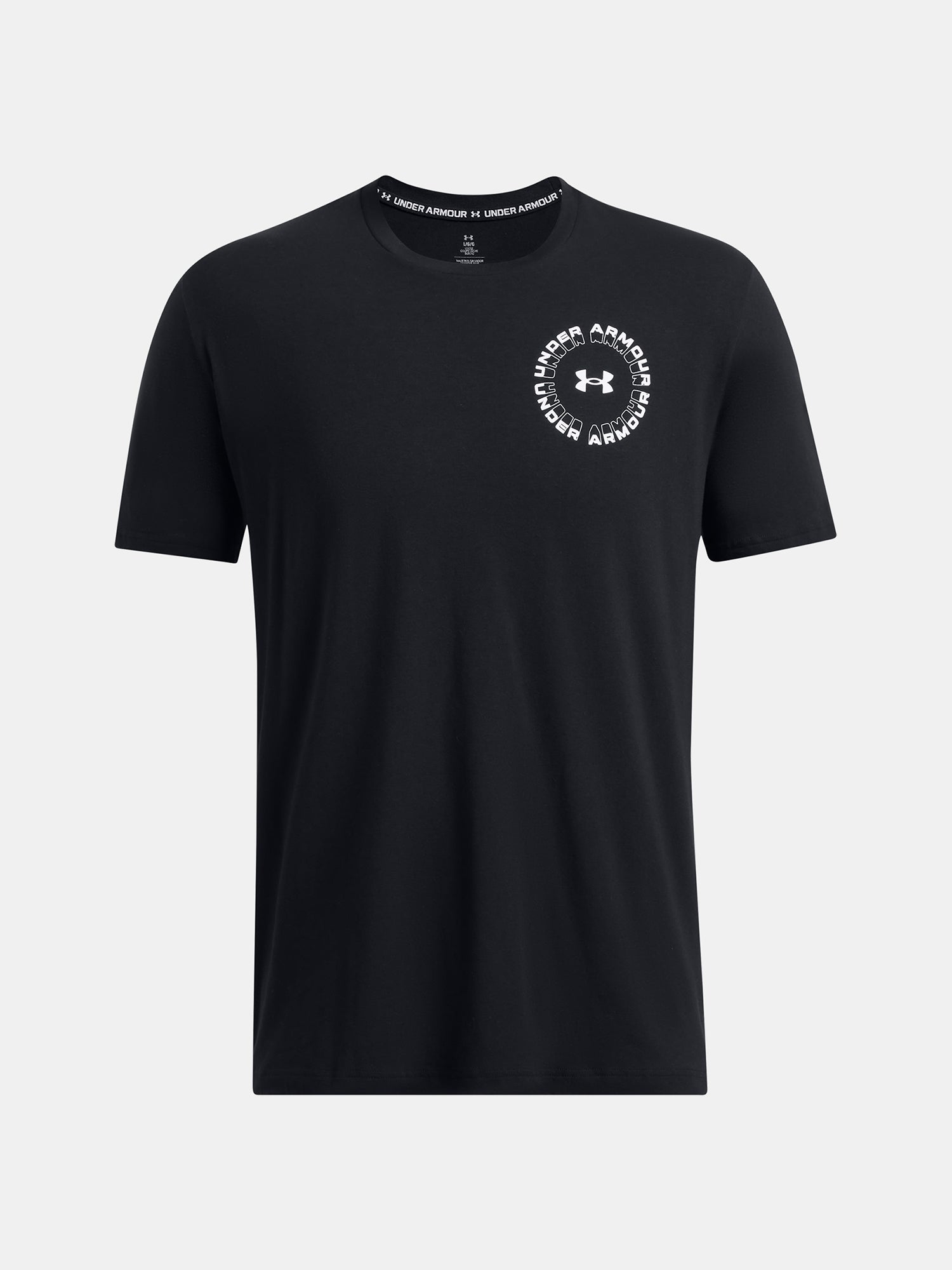 Under Armour Férfi UA M RADIAL WM 60/40S SS-BLK póló Póló fekete