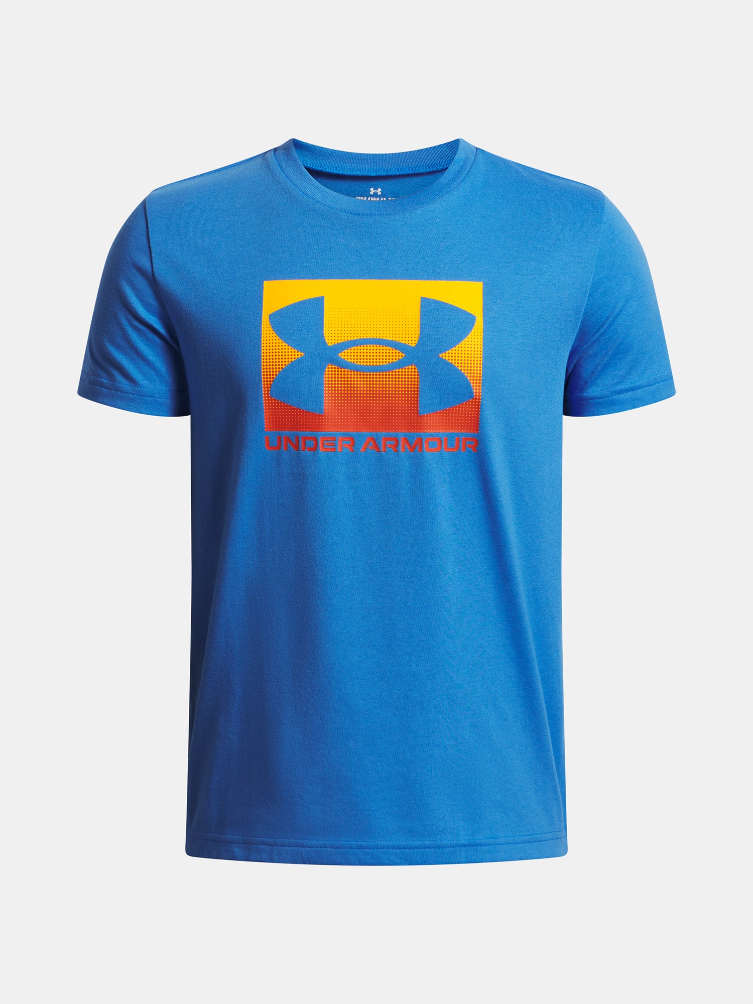 Under Armour Fiú UA B BOXED SPORTS UPDATE SS-BLU póló Póló