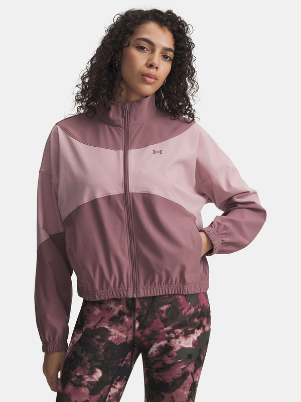 Under Armour Nõi kabát UA Rival Woven Jacket-BRN Kapucnis pulóver 