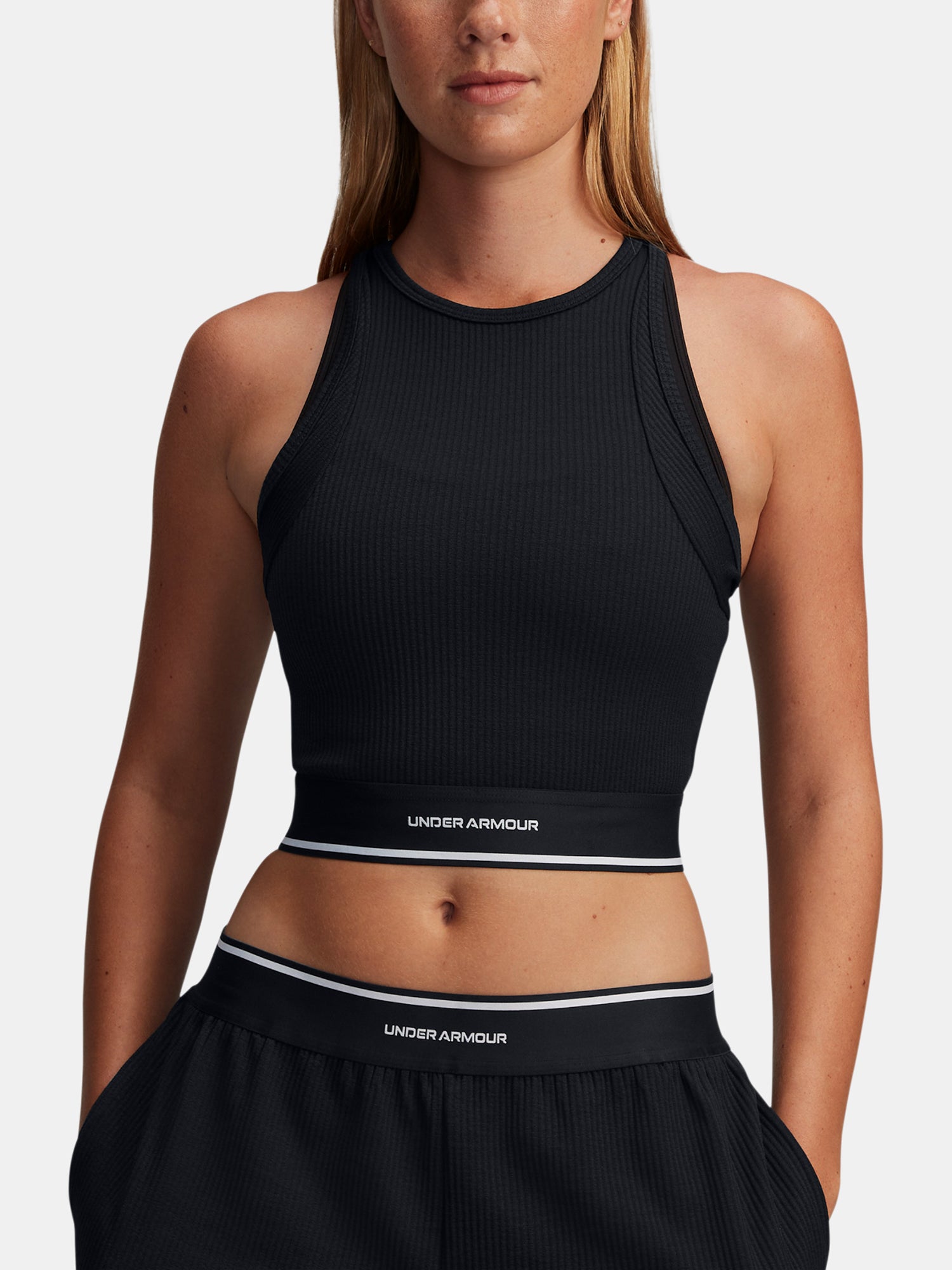 Under Armour Nõi trikó UA Meridian Rib Branded Tank Atléta