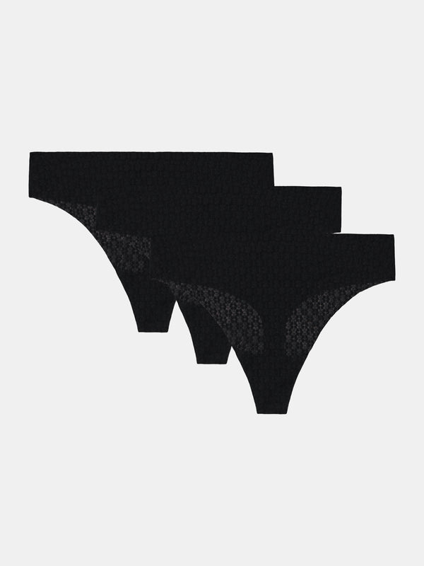 Under Armour Nõi tanga UA Pure Stretch Mesh (3db) Fehérnemű