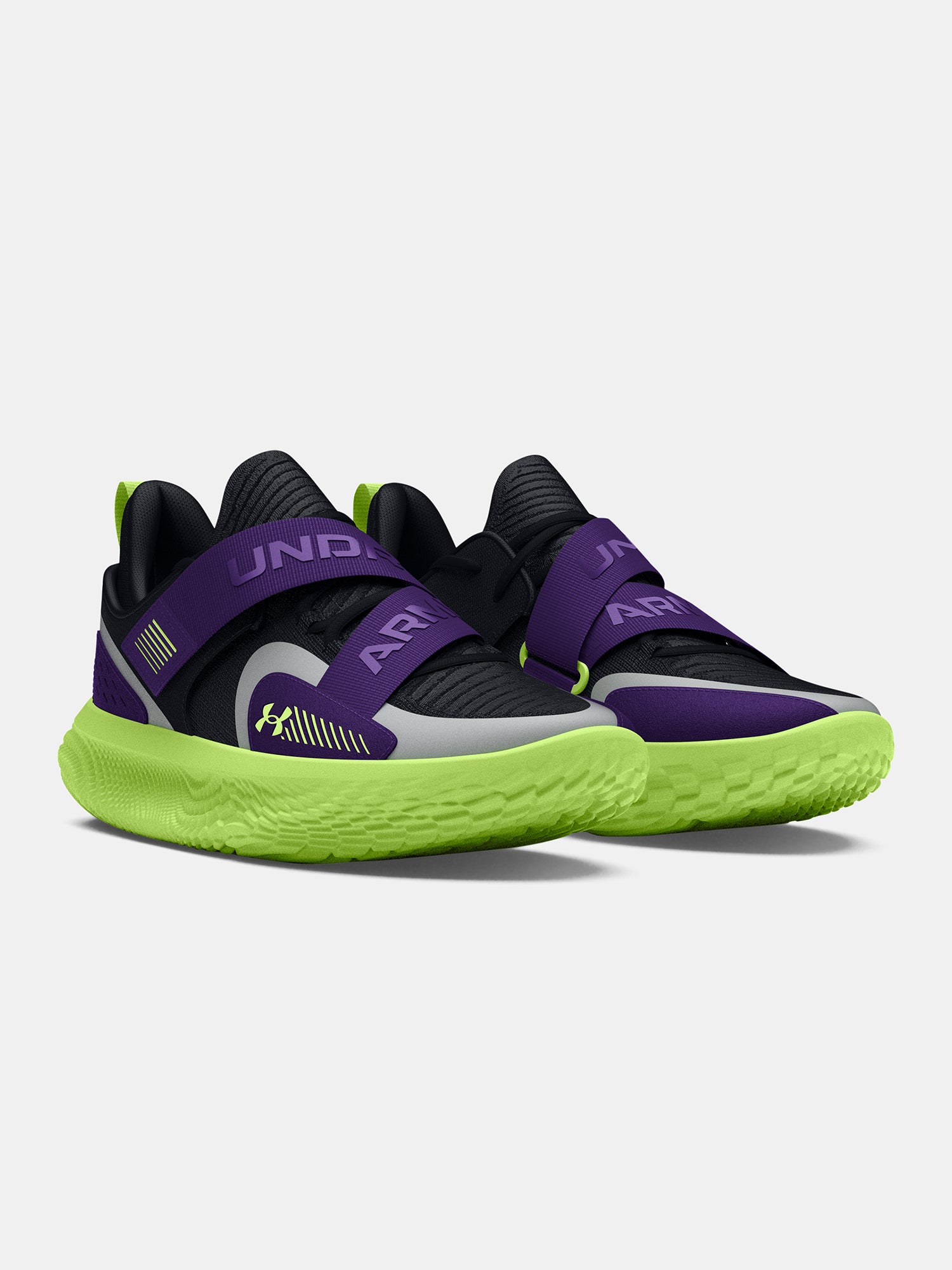 Under Armour Unisex cipõ UA FLOW FUTR X 4 SOS-BLK Kosárlabdacipő