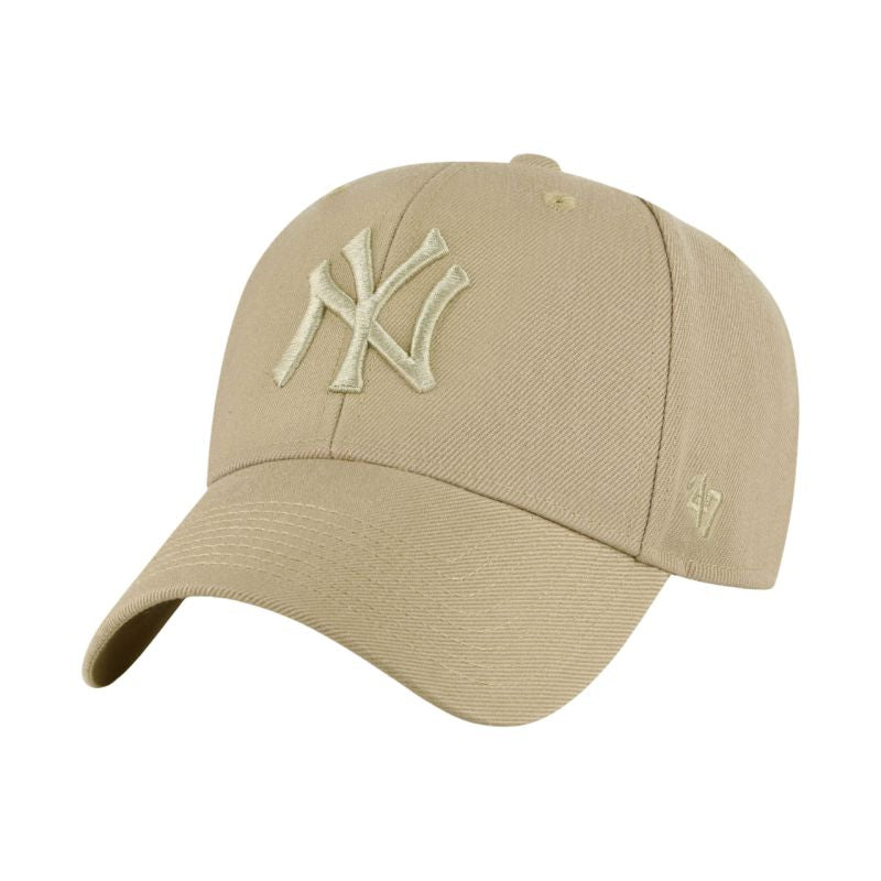 47 Brand '47 New York Yankees Snapback Cap Dark bézs baseball sapka