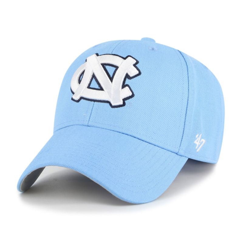 47 Brand Carolina Tar Heels Unic Columbia Baseball Sapka C-MVP1098WBV-CO