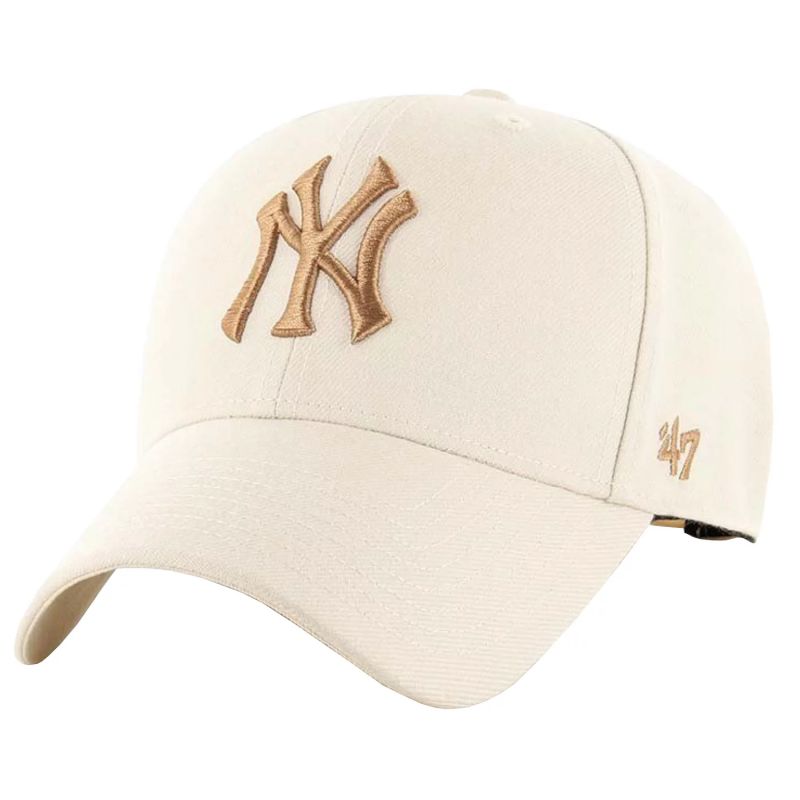 47 Brand MLB New York Yankees Cap Beige bézs baseball sapka B-MVPSP17WBP-NTU