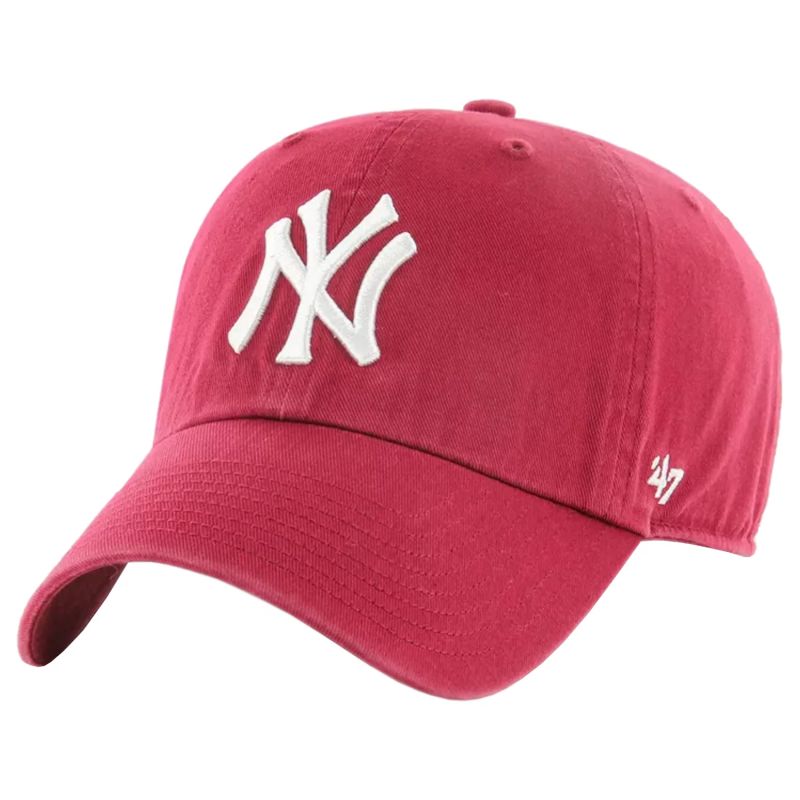 47 Brand New York Yankees Clean Up Cap bordó baseball sapka B-RGW17GWSNL-DR