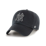 47 Brand New York Yankees MLB Clean Up Cap Baseball sapka B-NLRGW17GWS-BKA