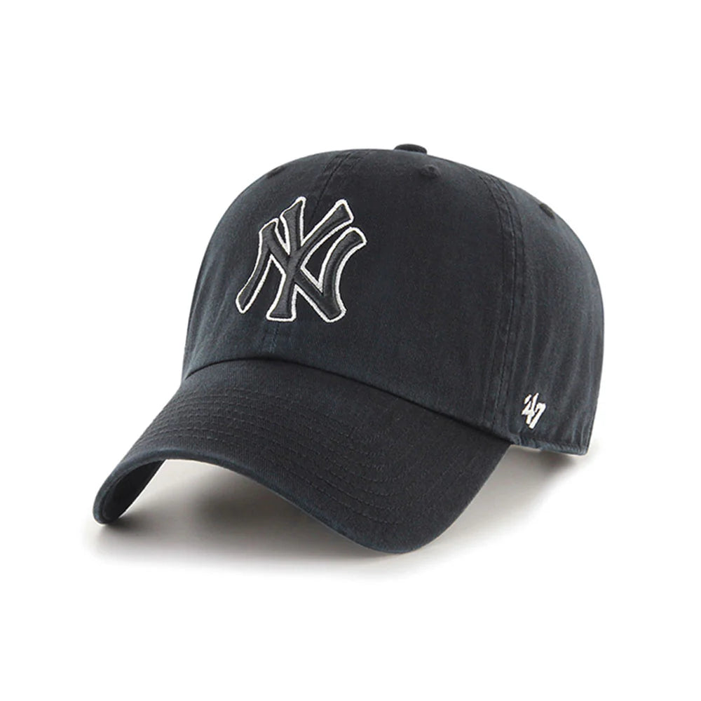 47 Brand New York Yankees MLB Clean Up Cap Baseball sapka B-NLRGW17GWS-BKA