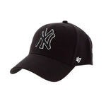 47 Brand New York Yankees MVP Cap fekete baseball sapka B-MVPSP17WBP-BKC