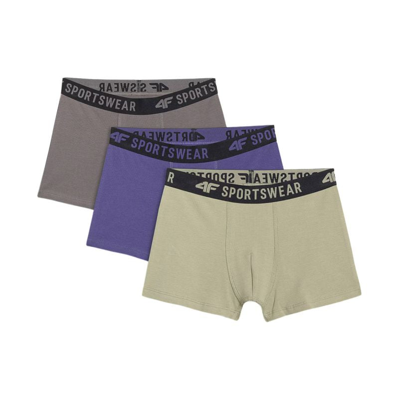 4F Boy's boxers M061 3-pack 1 91S színes gyerek