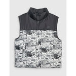 Boy's down vest with synthetic filling 4F gyerek mellény 4FJRAW25TVJAM321-10A