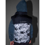 Boy's down vest with synthetic filling 4F gyerek mellény 4FJRAW25TVJAM321-10A