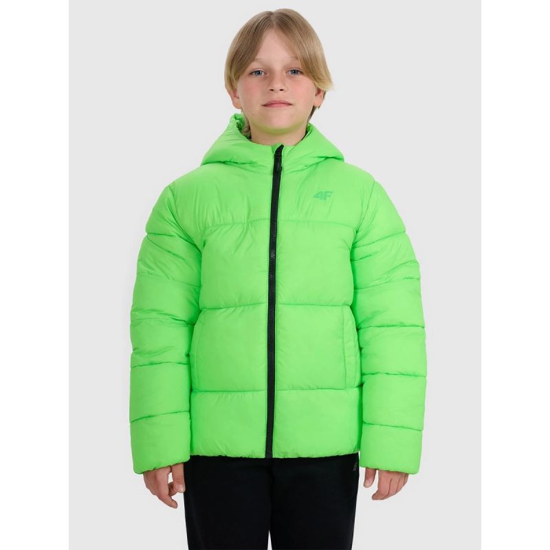 4f Boy's down with synthetic filling gyerek Dzseki 4FJRAW25TDJAM0809-45N