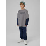 4f Boy's longsleeve loose with print gyerek