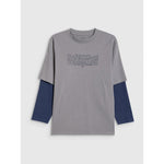 4f Boy's longsleeve loose with print gyerek