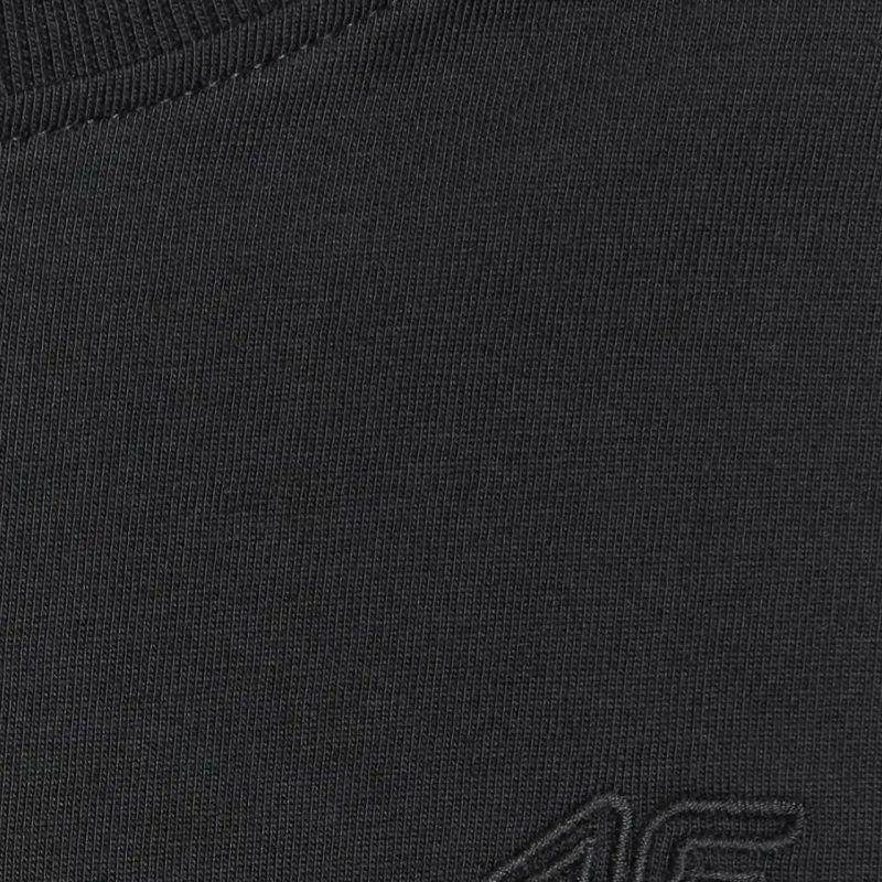 4F Boy's longsleeve t-shirt M459 deep 20S fekete gyerek 4FJWMM00TLONM45920S
