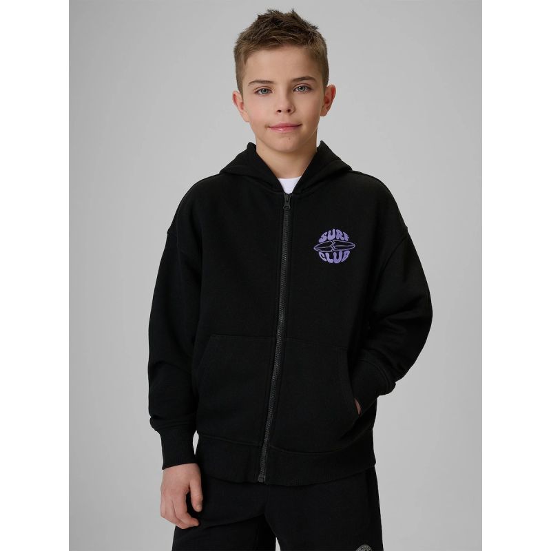 4F Boy's loose hooded sweatshirt gyerek pulóver