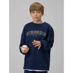 4F Boy's loose sweatshirt without hood gyerek pulóver