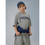 4F Boy's loose T-shirt with print 158/164 gyerek póló
