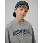 4F Boy's loose T-shirt with print 158/164 gyerek póló