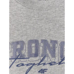 4F Boy's loose T-shirt with print 158/164 gyerek póló
