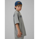 4F Boy's loose T-shirt with print 158/164 gyerek póló
