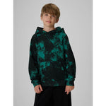 4F Boy's regular hooded sweatshirt gyerek kapucnis pulóver 4FJKAW26TSWSM3154-90A