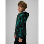 4F Boy's regular hooded sweatshirt gyerek kapucnis pulóver 4FJKAW26TSWSM3154-90A