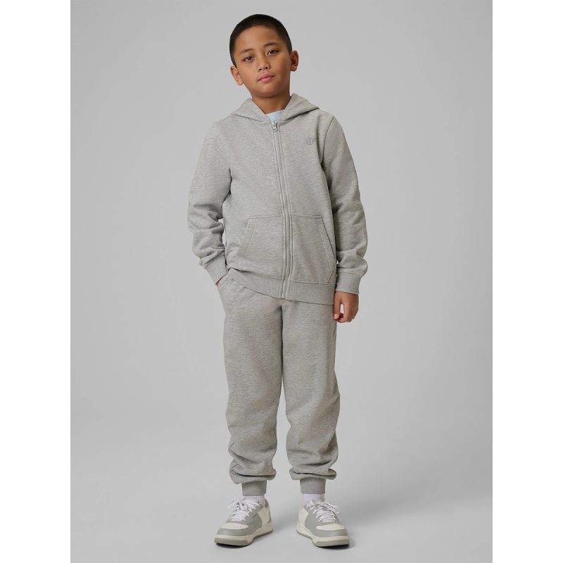 4F Boy's regular hooded sweatshirt gyerek kapucnis pulóver 4FJRMM00TSWSM2747-25M