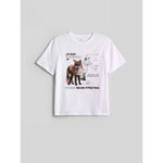 4F Boy's regular printed T-shirt gyerek póló 4FJKAW26TTSHM4452-10S