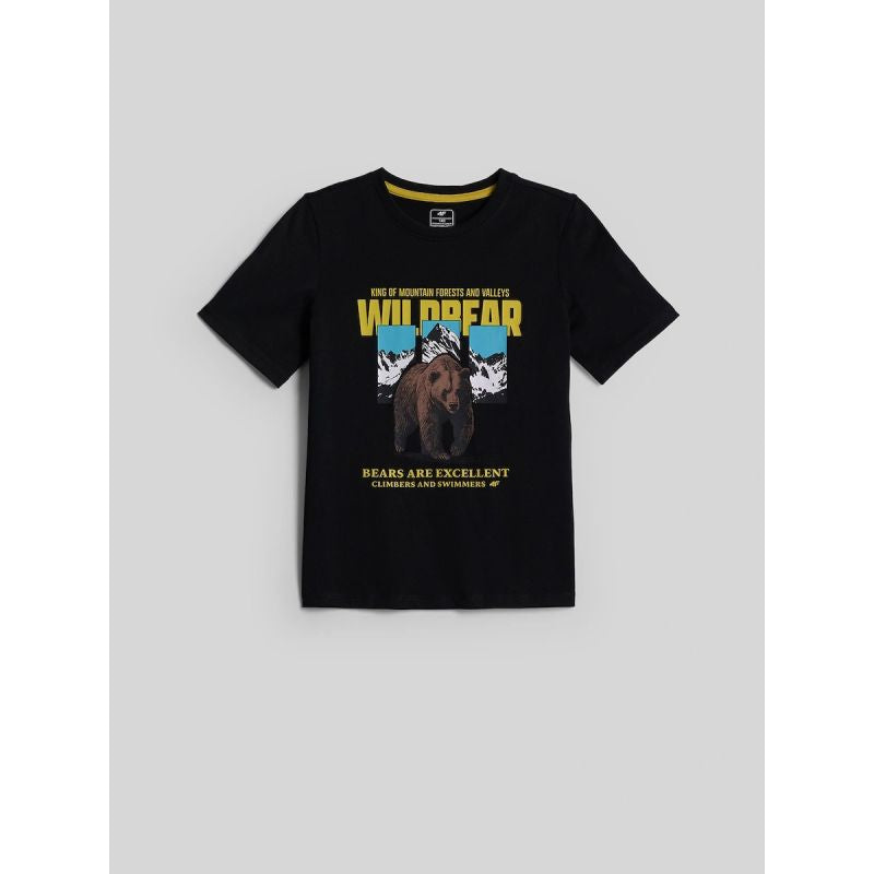 4F Boy's regular printed T-shirt gyerek póló 4FJKAW26TTSHM4456-20S