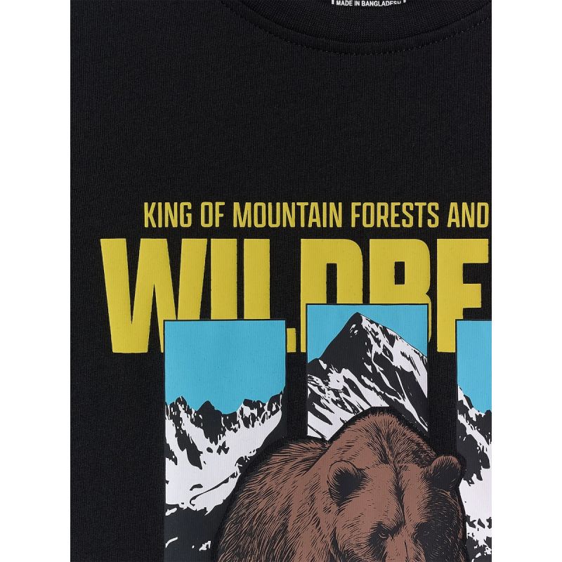 4F Boy's regular printed T-shirt gyerek póló 4FJKAW26TTSHM4456-20S