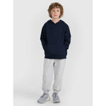 Boy's sweatshirt with hood, open, 4F gyerek kapucnis pulóver 4FJRMM00TSWSM2482-31S