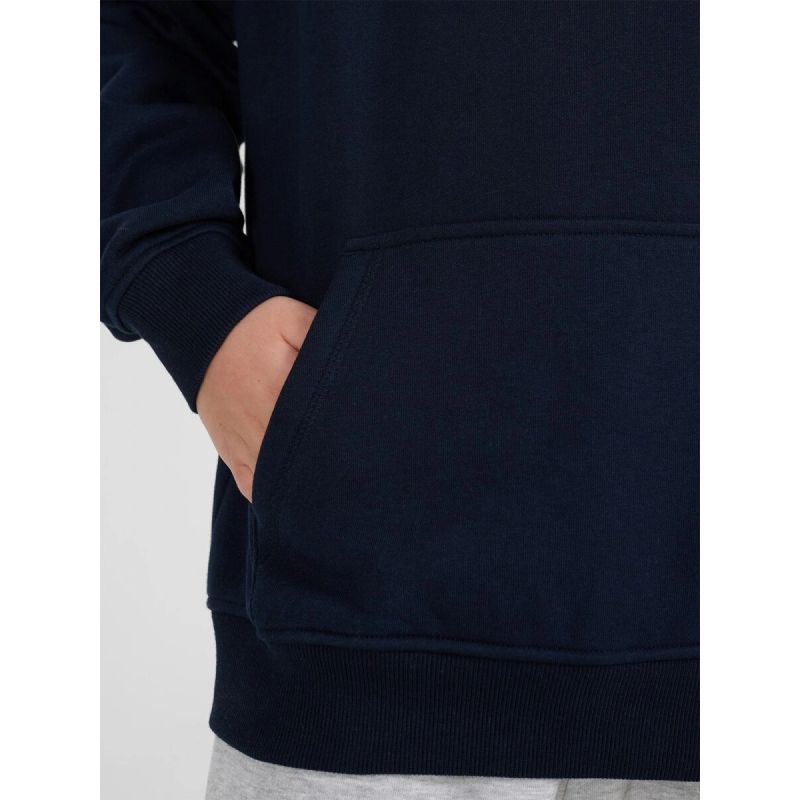 Boy's sweatshirt with hood, open, 4F gyerek kapucnis pulóver 4FJRMM00TSWSM2482-31S