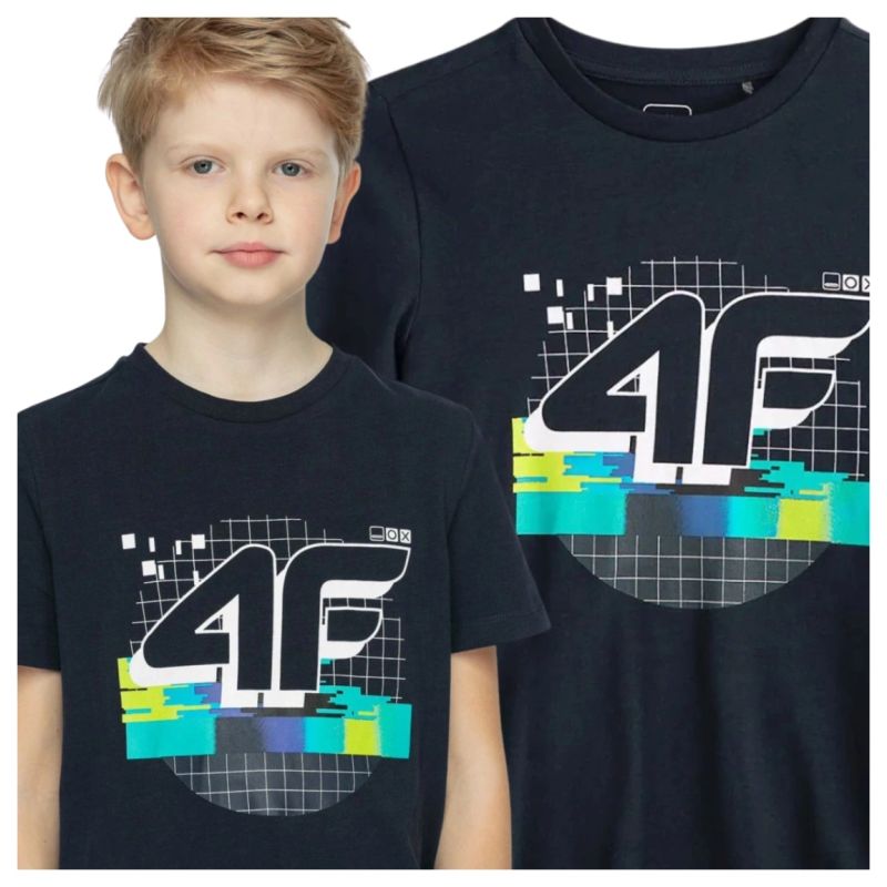 Boy's T-shirt 4F 4FJWSS26TTSHM4233-20S gyerek póló