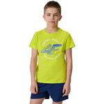 4F Boy's T-shirt M3284 juicy 45S zöld gyerek póló 4FJWSS26TTSHM328445S