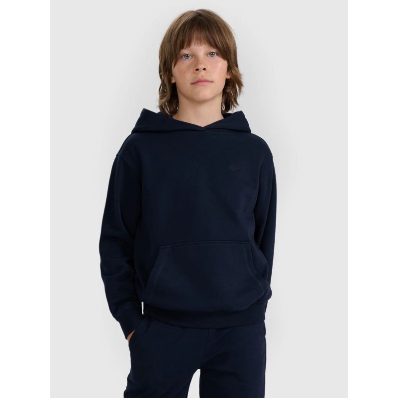 4f Boy's with hood, open, Pulóver gyerek 4FJWMM00TSWSM1860-31S