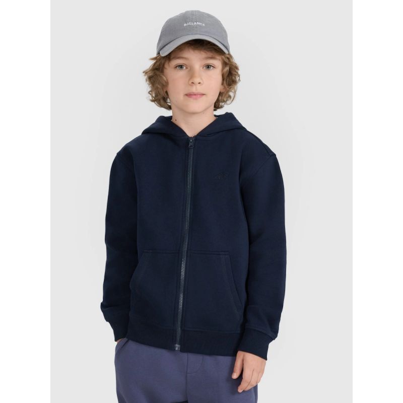 4F Boy's zip-up hooded sweatshirt gyerek pulóver 4FJRMM00TSWSM2481-31S