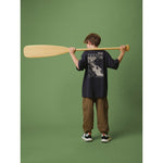 Boys' cargo sweatpants 4F gyerek